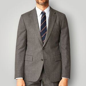 BANANA REPUBLIC Slim fit Mens 2 Piece Suit Blazer Jacket 42R Pant 34Wx32L Wool